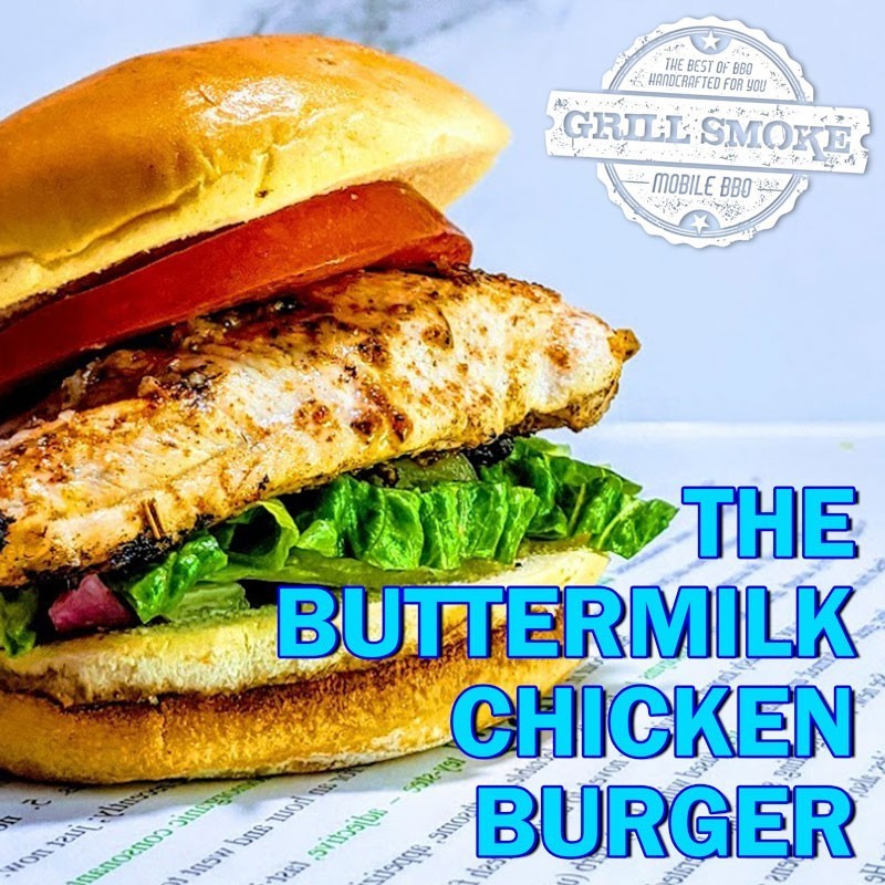 Buttermilk Chicken Burgers